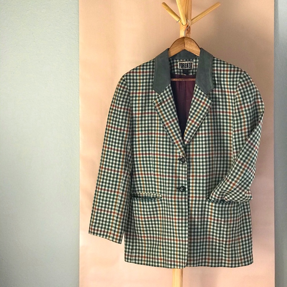 Forenza Houndstooth Blazer